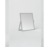 Зеркало примерочное напольное для обуви, зеркальное полотно 530х750мм, рама - алюминиевый профиль
