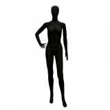 Манекен женский матовый, черный, Рост 175см, Бюст 89см, Талия 65см, Бедра 86см