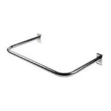 Подвесная вешалка 550х300мм, хром