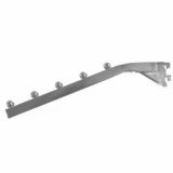 Наклонный кронштейн с 5-ю шариками L=300мм, хром